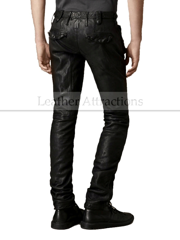 male leather pants