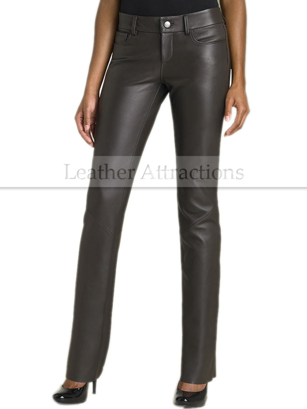leather womens pants
